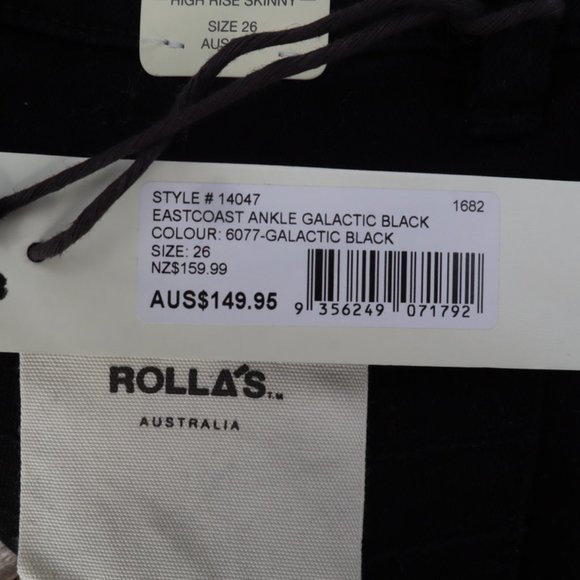 Rollas Eastcoast Ankle - Galactic Black 26 - Picture 4 of 8